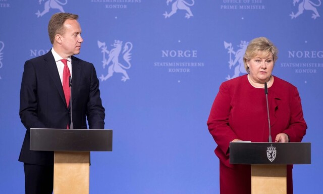 Brende og Solberg: - Våre tanker nå går til Tjostolvs familie